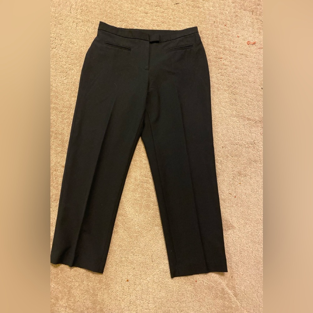 Ruby Road - Woman’s Black Dress Crop Pants, Size: 10P (not listed see meas.)